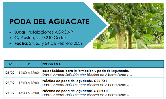  PODA DEL AGUACATE (del 24 al 26.02.2026)